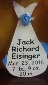 Jack Richard March 23, 2016 Baby Boy Birth Announcement Wayne, NJ North Jersey Storks 973-907-0626